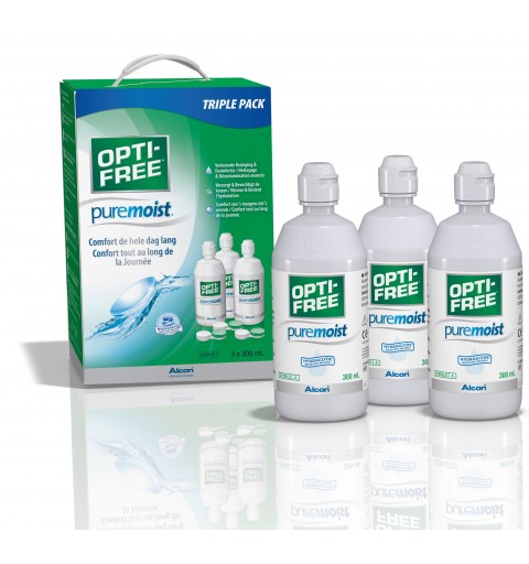 Opti Free- Pure Moist - Pack 3x300ml